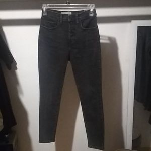 Everlane high rise authentic stretch skinny jeans